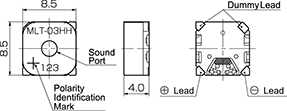 MLT-03HH Dimensions