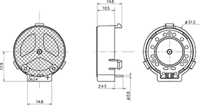 SAC-30A Dimensions