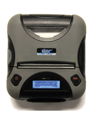T300i LCD Display for Battery Life and Print Error